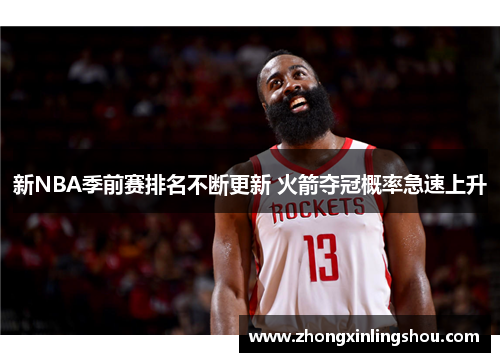 新NBA季前赛排名不断更新 火箭夺冠概率急速上升